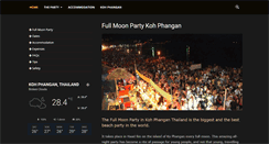 Desktop Screenshot of fullmoonparty-kophangan.com
